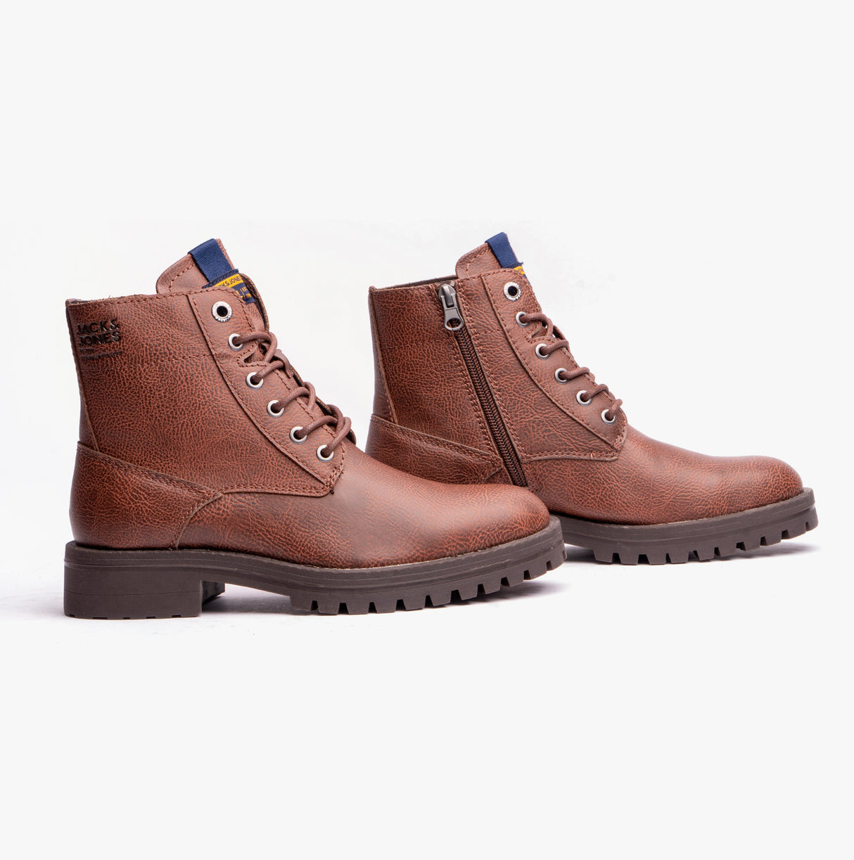 Jack & Jones JFWBERNIE Boots Mens Cognac