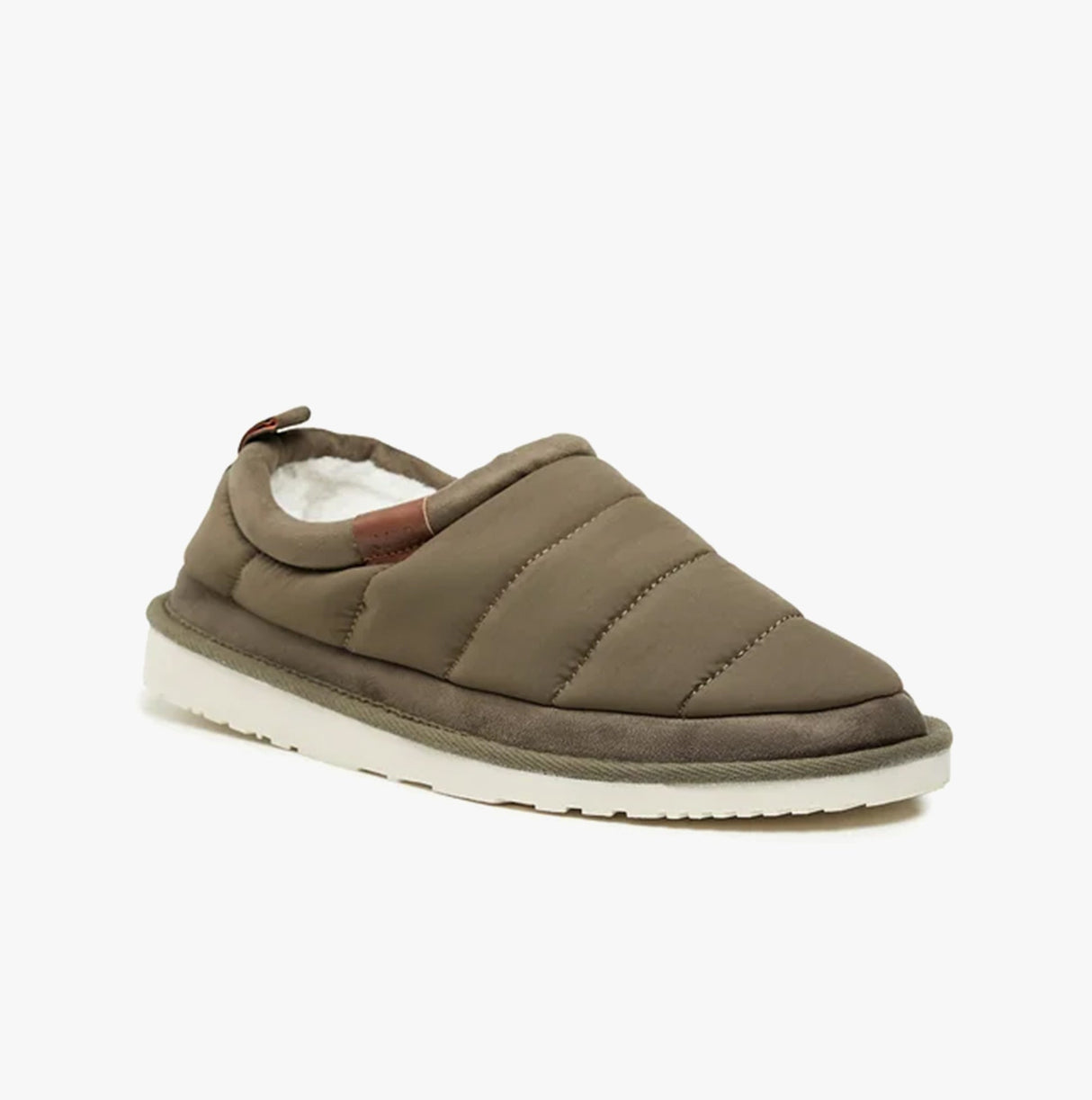Jack & Jones PUFF MULE Mens Mule Sandals Dark Olive
