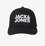 Jack & Jones GALL Mens Baseball Cap Black