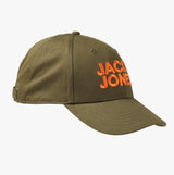 Jack & Jones GALL Mens Baseball Cap Olive Night