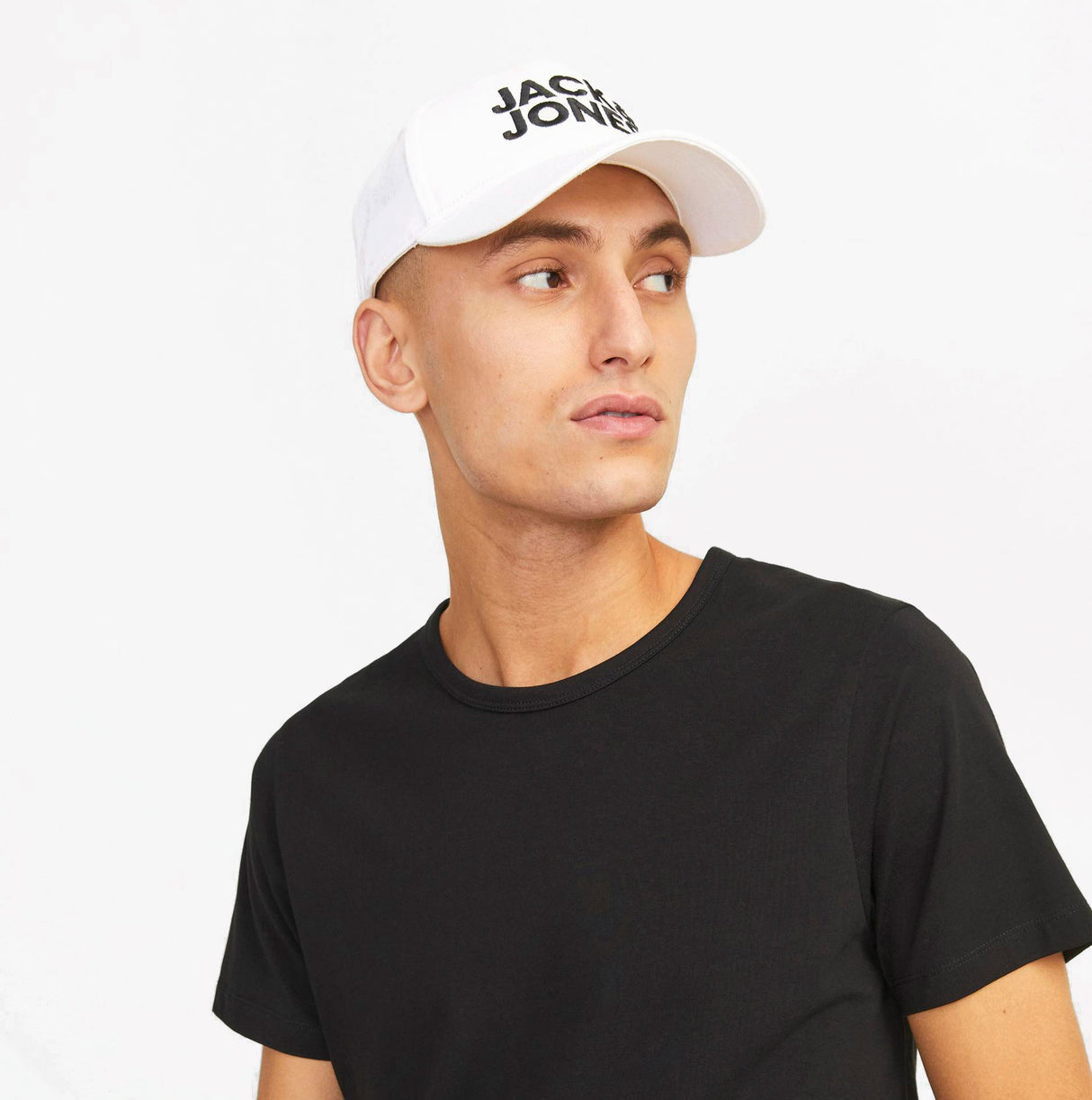 Jack & Jones GALL Mens Baseball Cap White