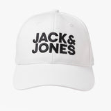 Jack & Jones GALL Mens Baseball Cap White