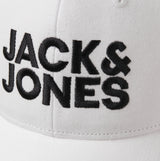 Jack & Jones GALL Mens Baseball Cap White