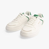 Jack & Jones EALING PU Mens Trainers White/Green