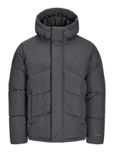 Jack & Jones WORLD Mens Puffer Jacket Asphalt