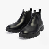 Jack & Jones CAMDEN PU Mens Chelsea Boots Anthracite