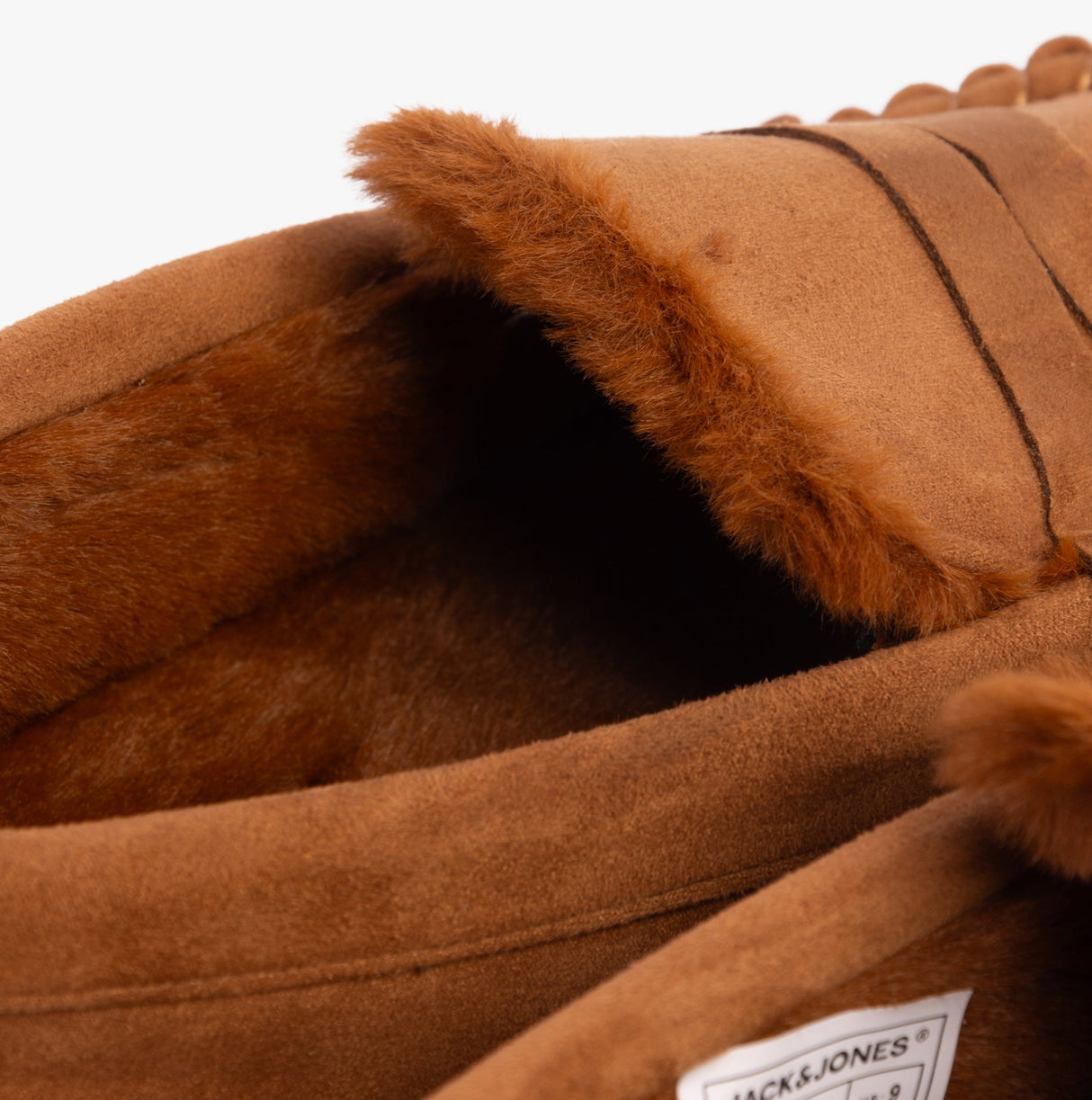 Jack & Jones MARK Mens Slippers Cognac