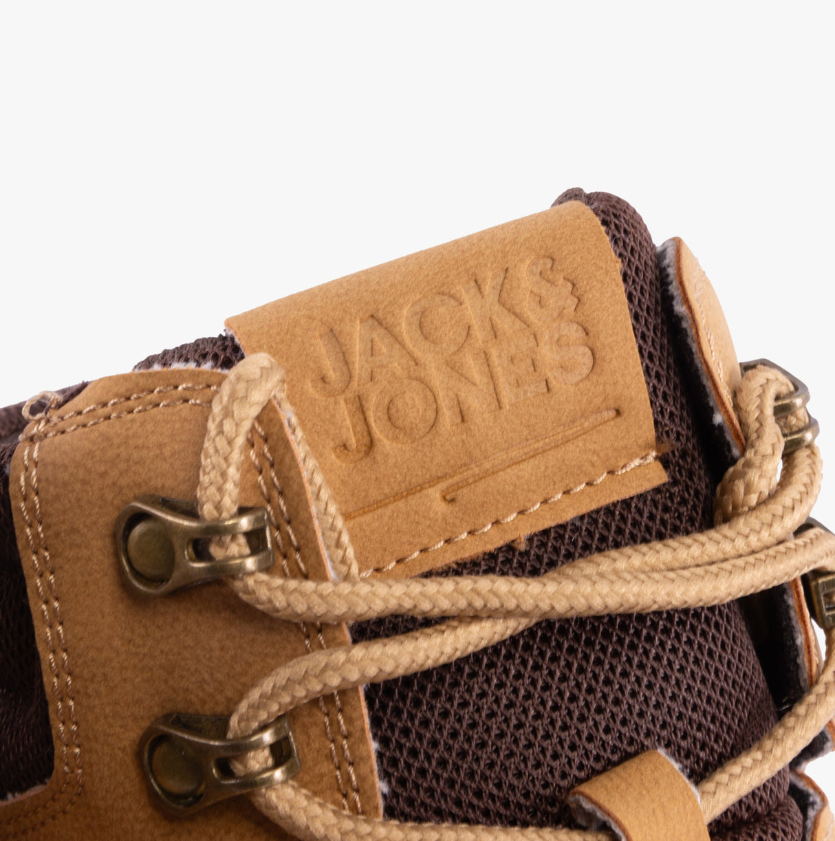 Jack & Jones OHIO PU Mens Boots Honey