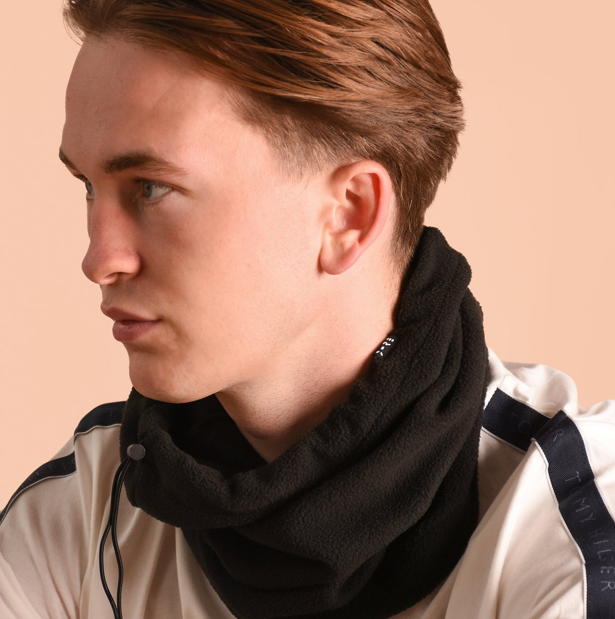 Jack & Jones TECH Mens Woven Snood Black