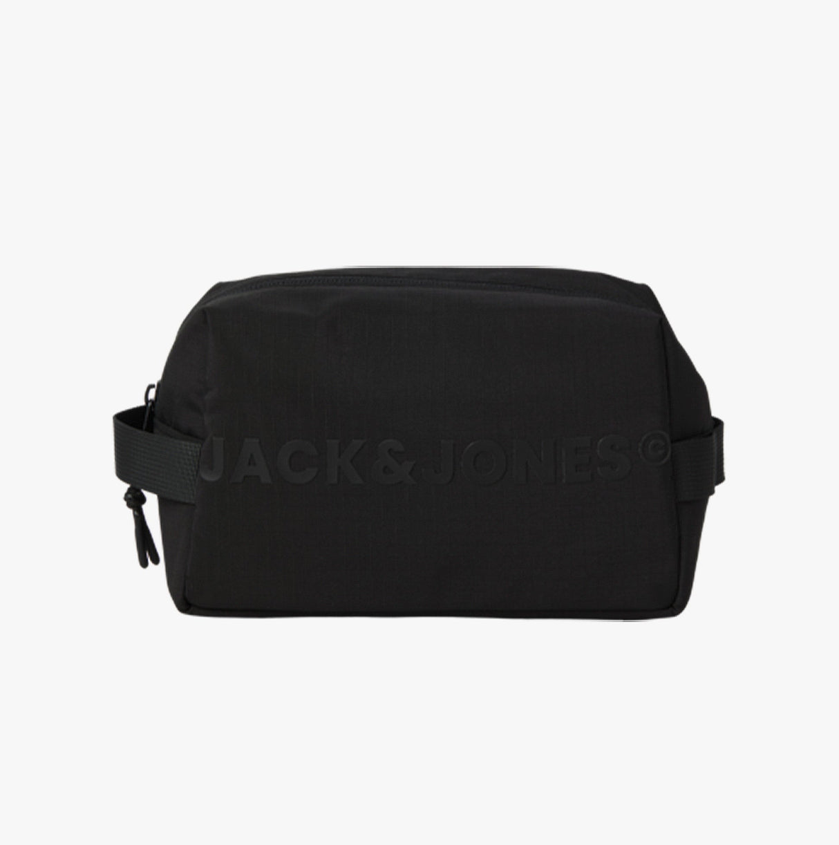 Jack & Jones NORTH Mens Toiletry Bag Black
