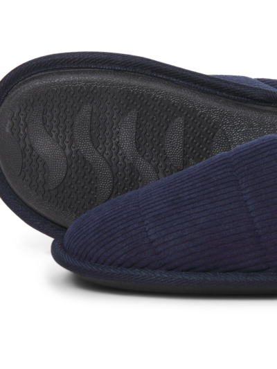 Jack & Jones CORDIE Mens Mule Slippers Navy Blazer
