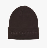 Jack & Jones GIVE Mens Beanie Chocolate Torte