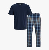 Jack & Jones LUCA SS Mens T-Shirt And Pants Set Navy Blazer