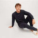 Jack & Jones SOLID LOUNGE Set Mens Black