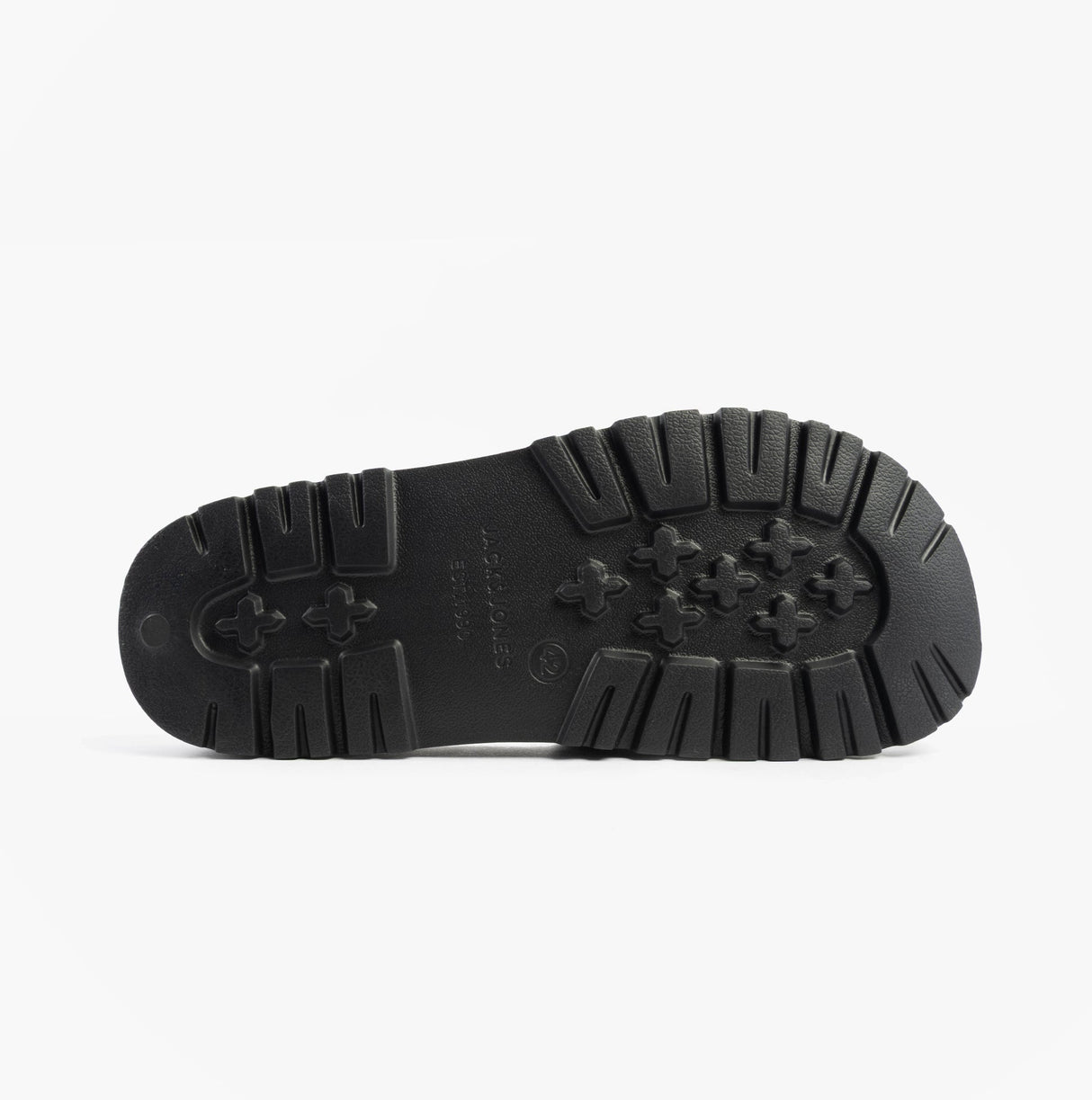 Jack & Jones DENNIS Mens Sliders Anthracite