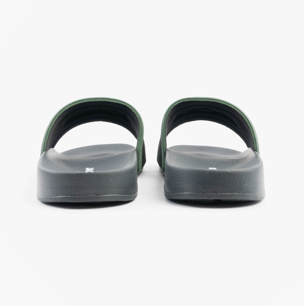 Jack & Jones JARRED Mens Sliders Anthracite