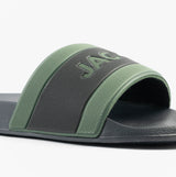 Jack & Jones JARRED Mens Sliders Anthracite