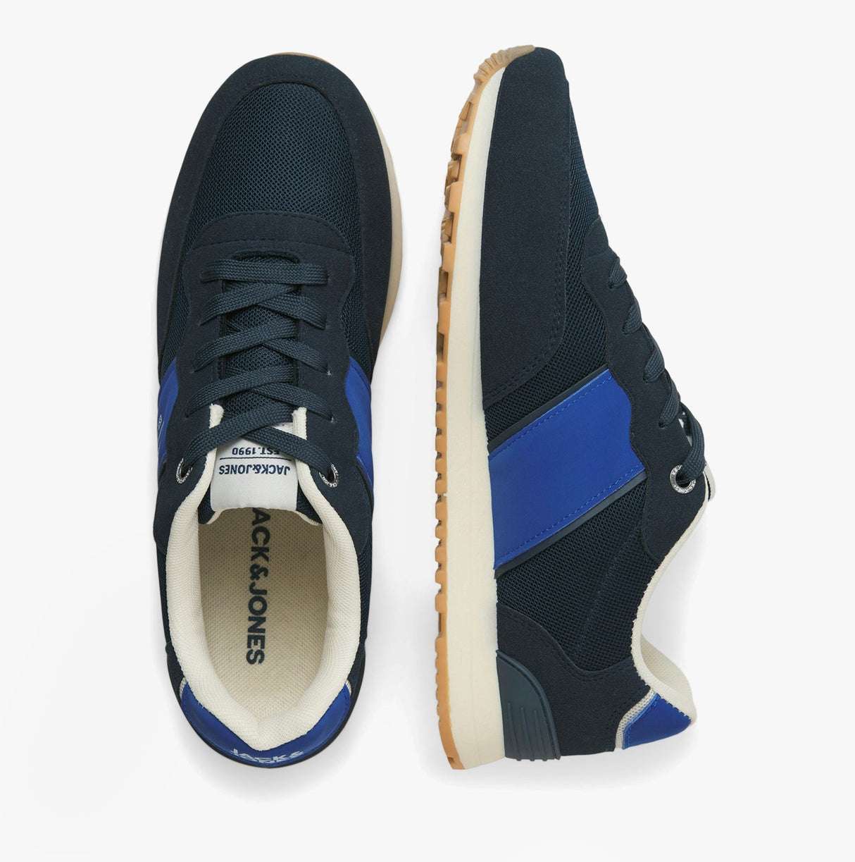 Jack & Jones SPIRIT RUNNER Mens Trainers Medieval Blue