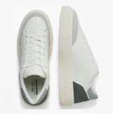 Jack & Jones ASPIRE COURT Mens Trainers White Vapour Blue/Castlerock