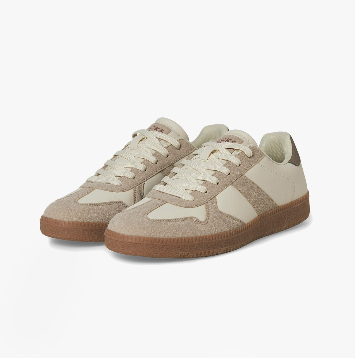 Jack & Jones VALENCIA Mens Trainers Fog Savannah Tan