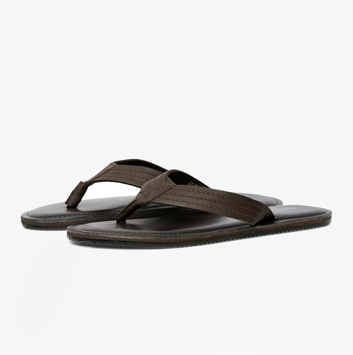 Jack & Jones WASHTON Mens Sandals Brown Stone