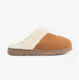 Jo & Joe SNUGGLE Womens Mule Slippers Cognac