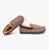 Jo & Joe AARON Mens Slippers Brown