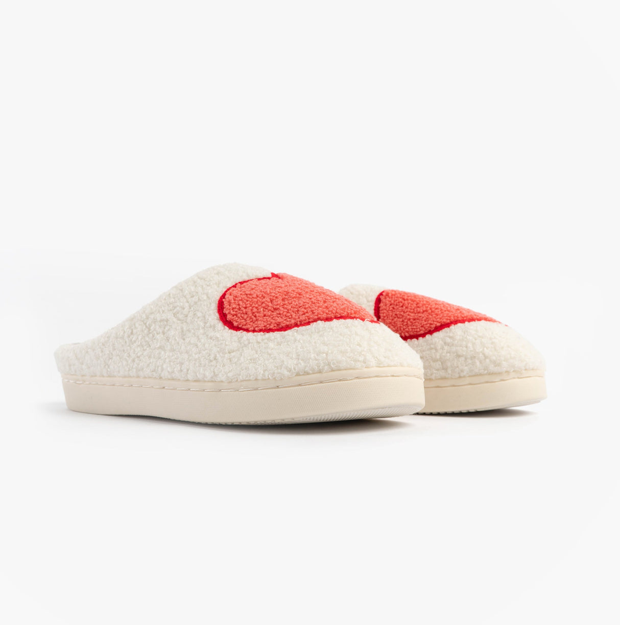 Jo & Joe AMOUR Womens Mule Slippers Cream