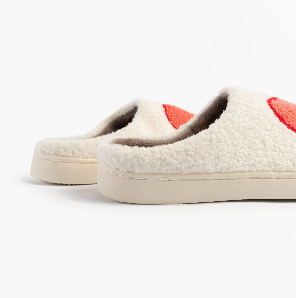 Jo & Joe AMOUR Womens Mule Slippers Cream