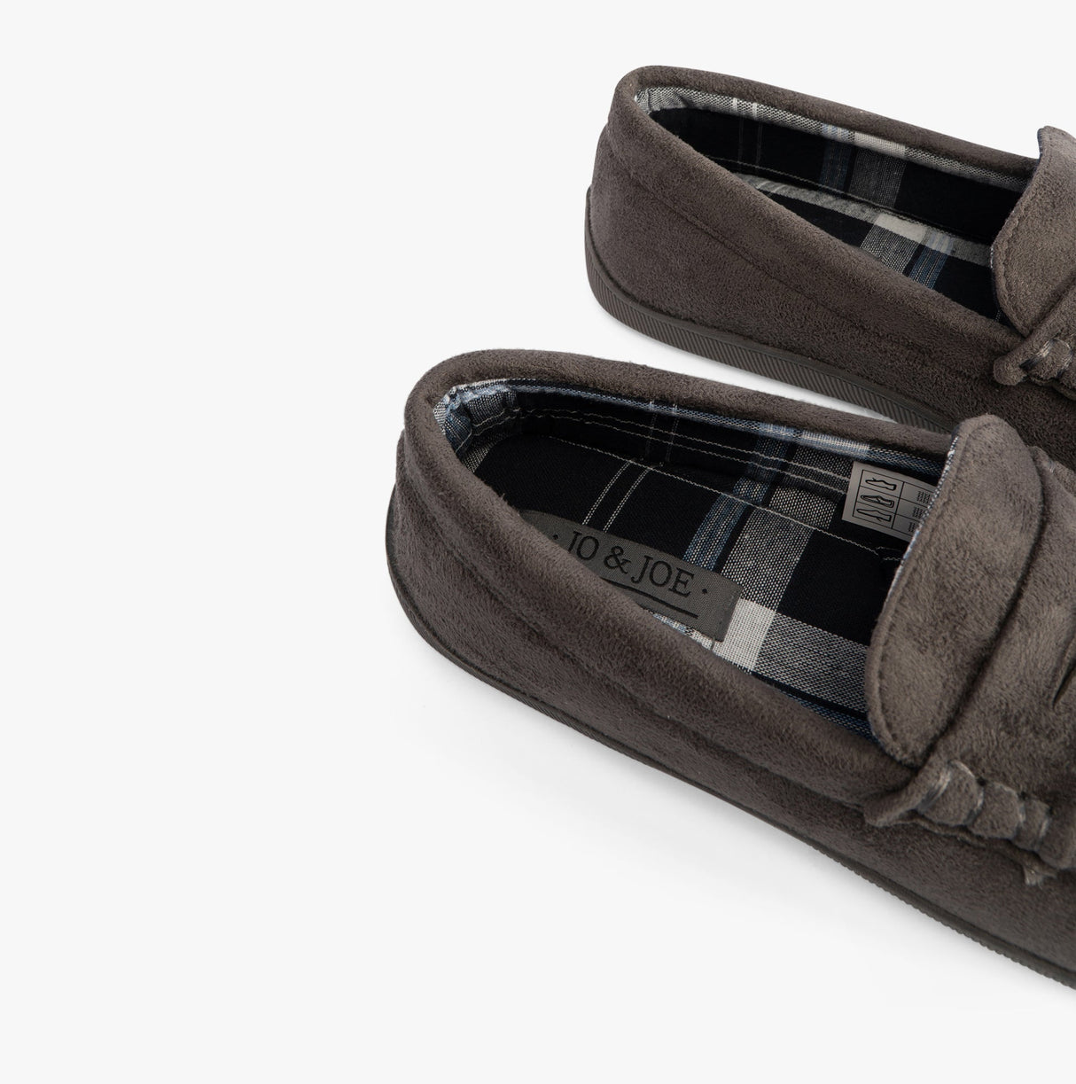 Jo & Joe BENSON Mens Slippers Grey