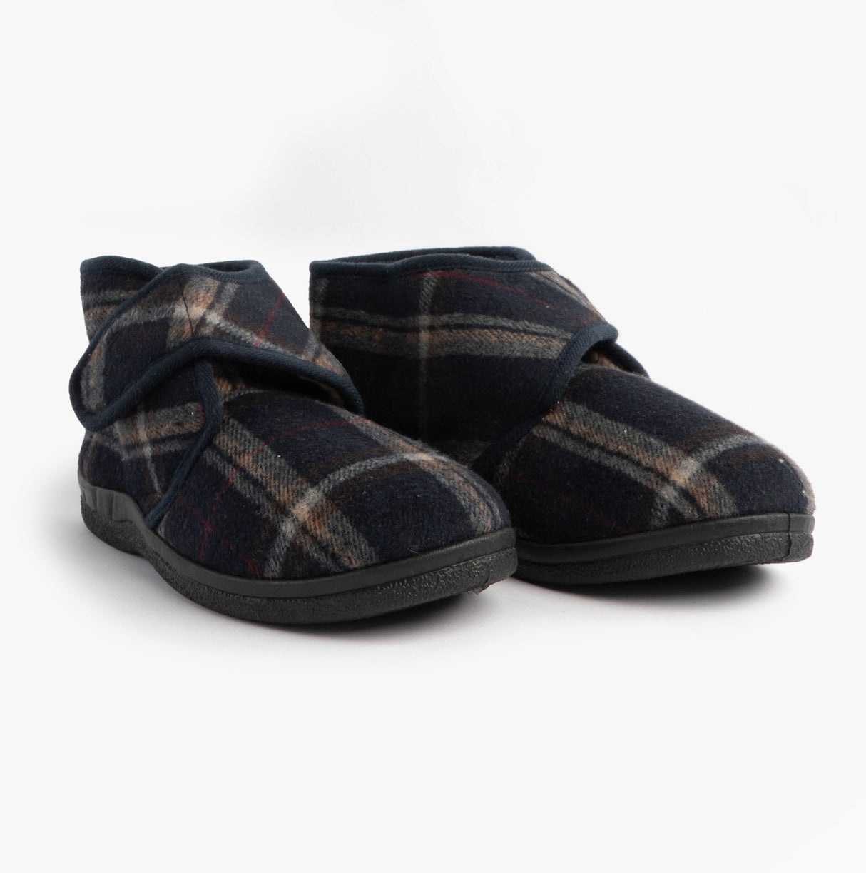 Jo & Joe CECIL Mens Bootie Slippers Navy