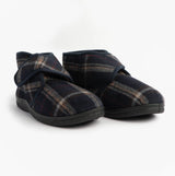 Jo & Joe CECIL Mens Bootie Slippers Navy