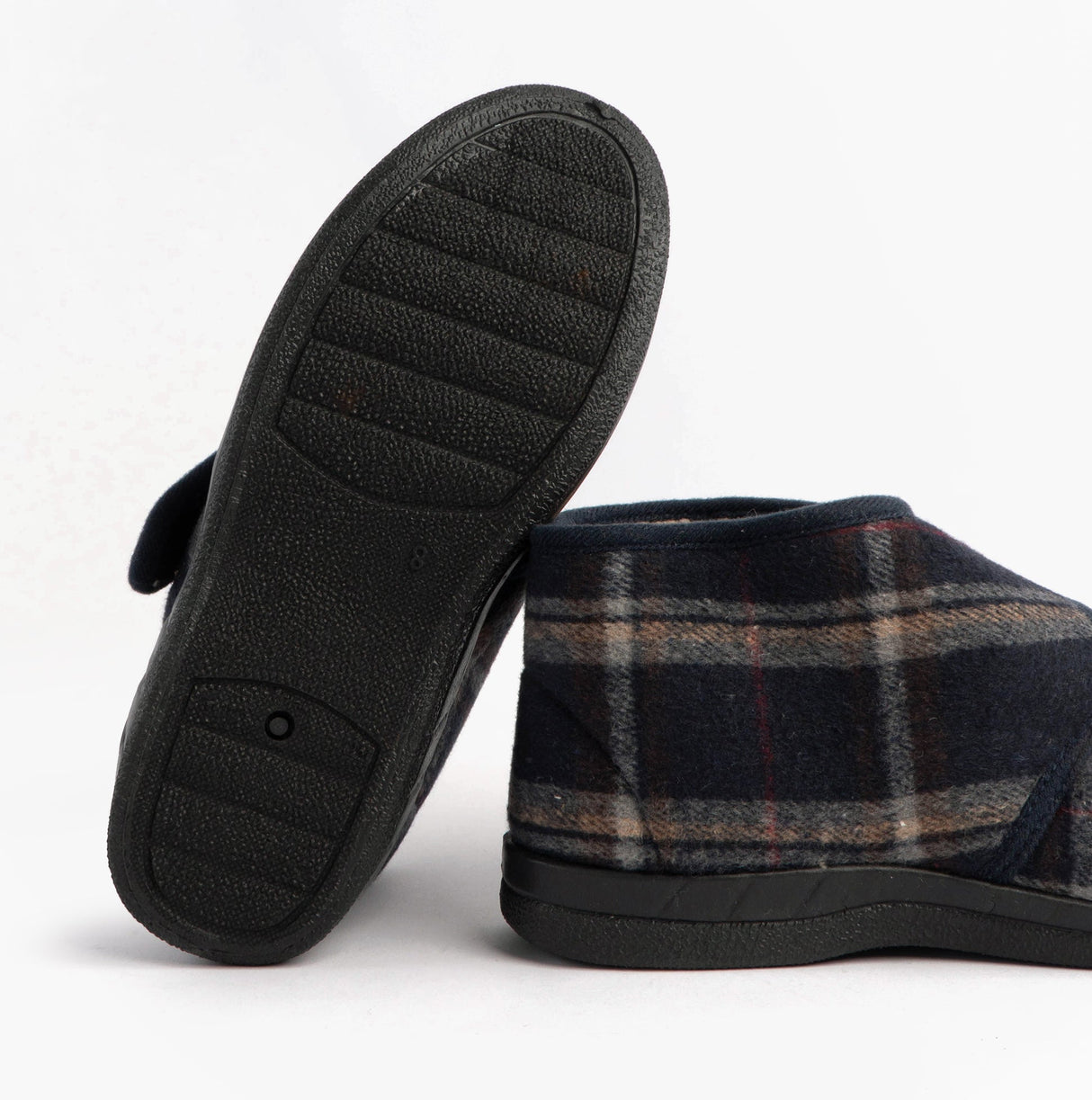 Jo & Joe CECIL Mens Bootie Slippers Navy