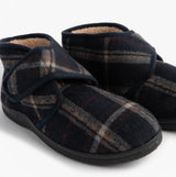 Jo & Joe CECIL Mens Bootie Slippers Navy