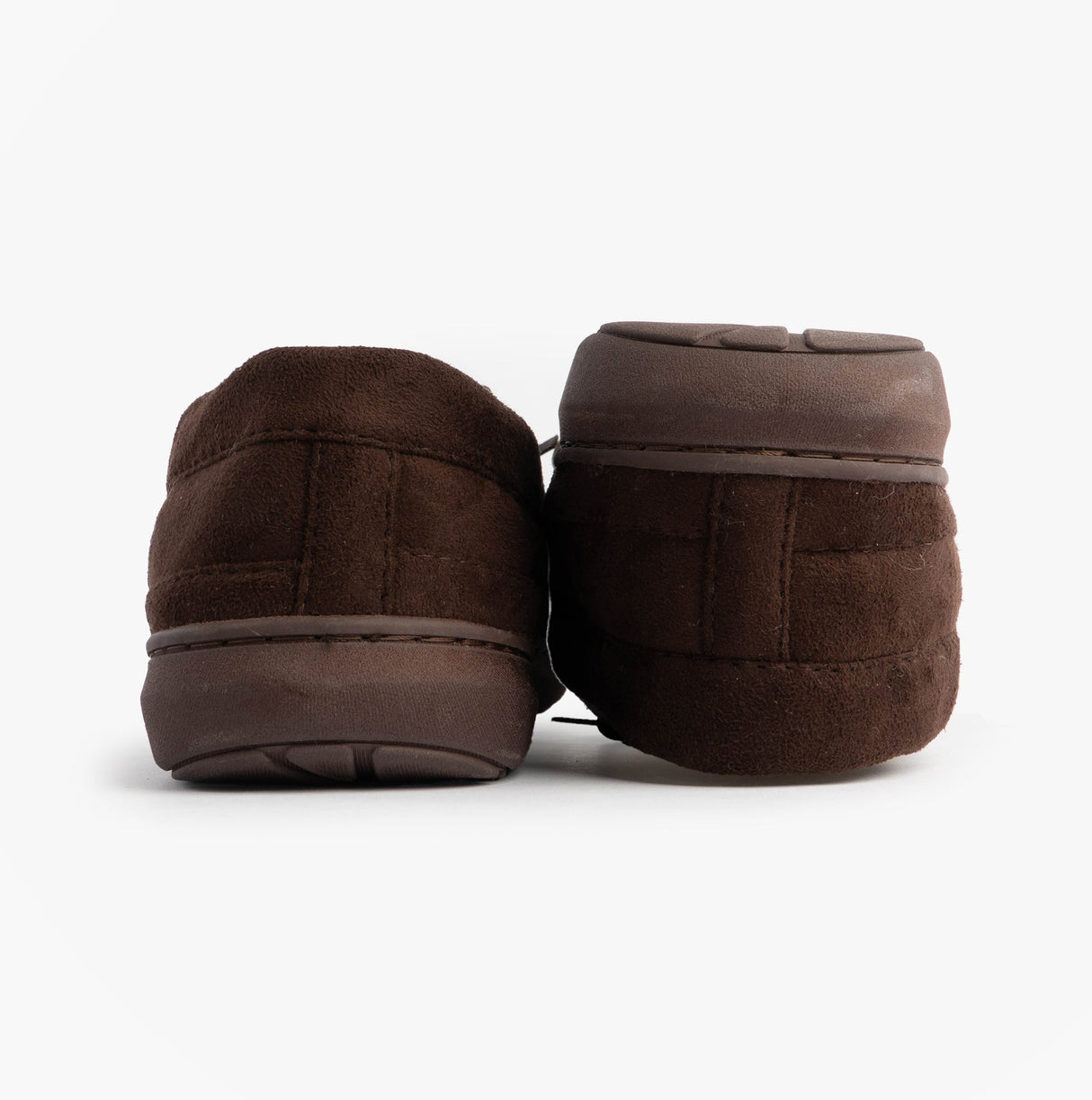 Jo & Joe CRANFORD Mens Moccasin Slippers Brown