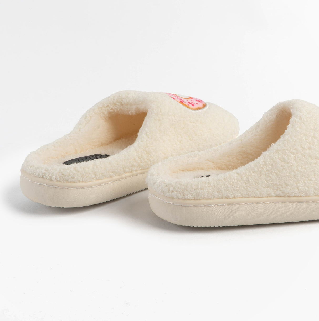 Jo & Joe DELIGHT Womens Mule Slippers Cream
