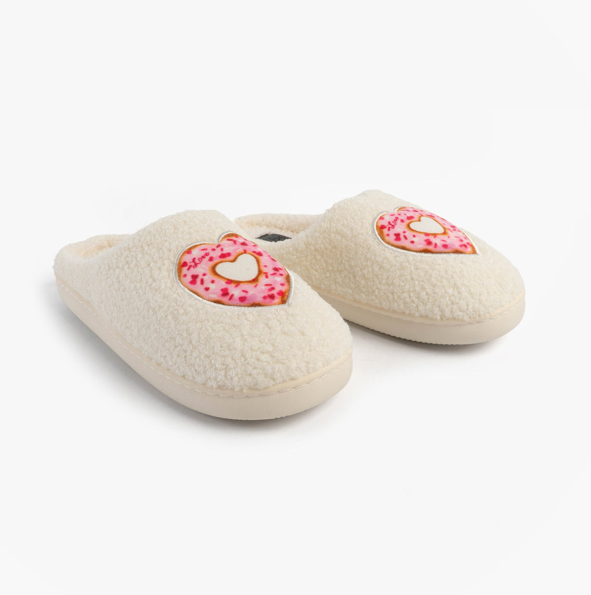 Jo & Joe DELIGHT Womens Mule Slippers Cream