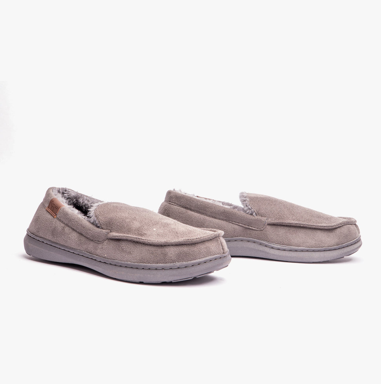 Jo & Joe DRYSDALE Mens Slippers Grey