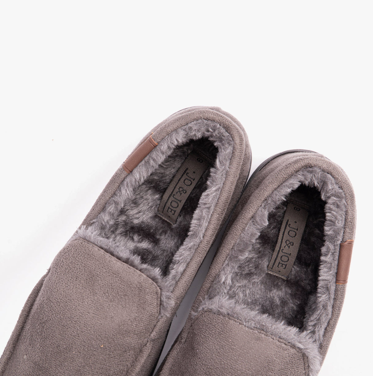 Jo & Joe DRYSDALE Mens Slippers Grey