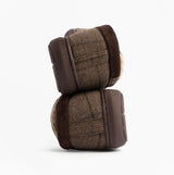 Jo & Joe GLENCOE Mens Tartan Slippers Brown