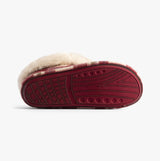Jo & Joe GLENROYAL Womens Slippers Cherry