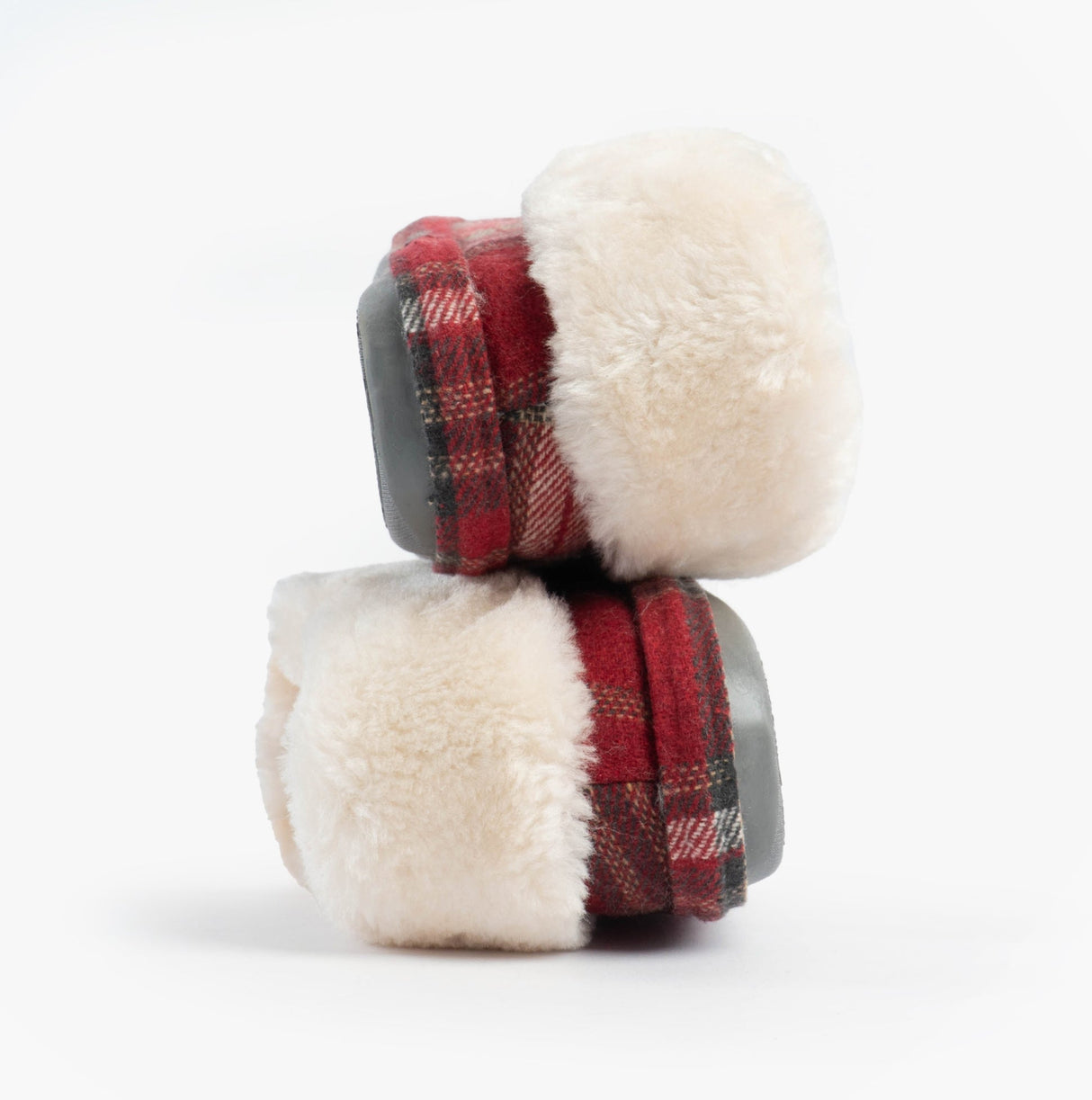 Jo & Joe GLENROYAL Womens Bootie Slippers Festive Red