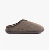 Jo & Joe HAMISH Mens Mule Slippers Dark Brown