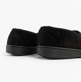 Jo & Joe HARRY Mens Full Slippers Black