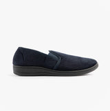Jo & Joe HARRY Mens Full Slippers Navy