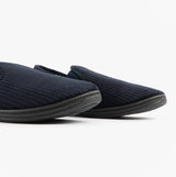 Jo & Joe HARRY Mens Full Slippers Navy