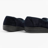 Jo & Joe HARRY Mens Full Slippers Navy
