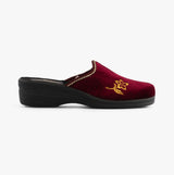 Jo & Joe HELEN Womens Wedge Heel Mule Slippers Burgundy