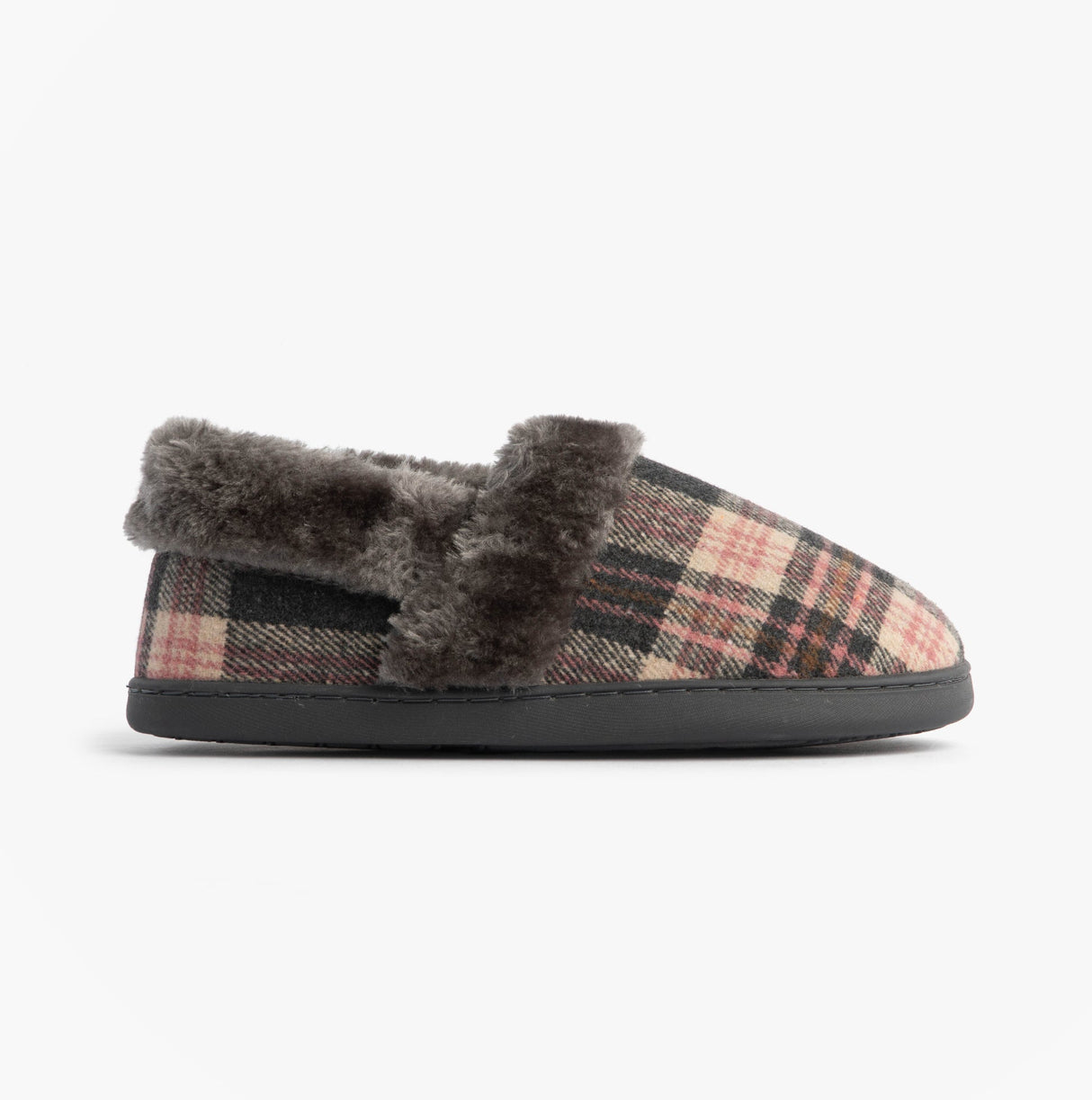 Jo & Joe HERITAGE Womens Full Slippers Pebble