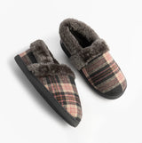 Jo & Joe HERITAGE Womens Full Slippers Pebble
